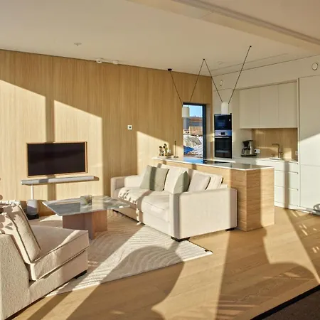 펜션 Lyngvaer Ocean - Jacuzzi & Sauna - No 25 Kleppstad